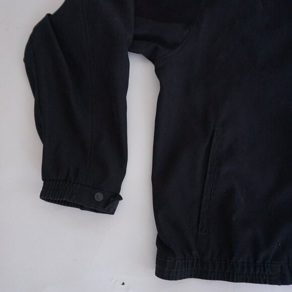 Vintage 90s Antigua Black Goderich Sunset Golf Club Zip Up Windbreaker Jacket XL - Picture 8 of 10